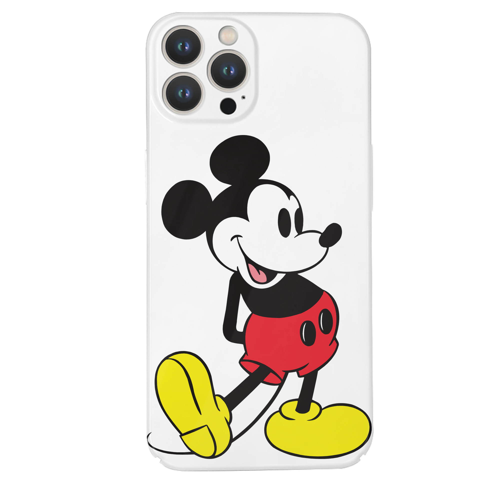 （画像用） ミッキーマウス Mickey Mouse 【iPhone 14シリーズ対応】ハードケース